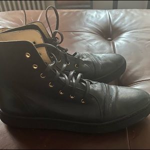 Gianni Versace black shoes-great condition!